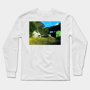 Green Sun Long Sleeve T-Shirt